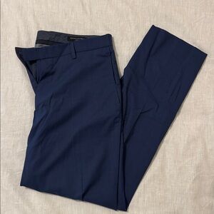 Banana Republic Men's Dress Pants - Navy Blue